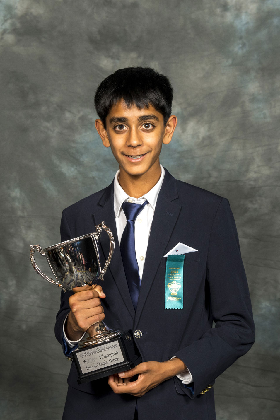 Siddhartha Daswani from The Harker Middle School in California
Coached by Hannah Wilson, Nathan Fleming, Jenny Achten, Greg Achten, and Scott Odekirk
