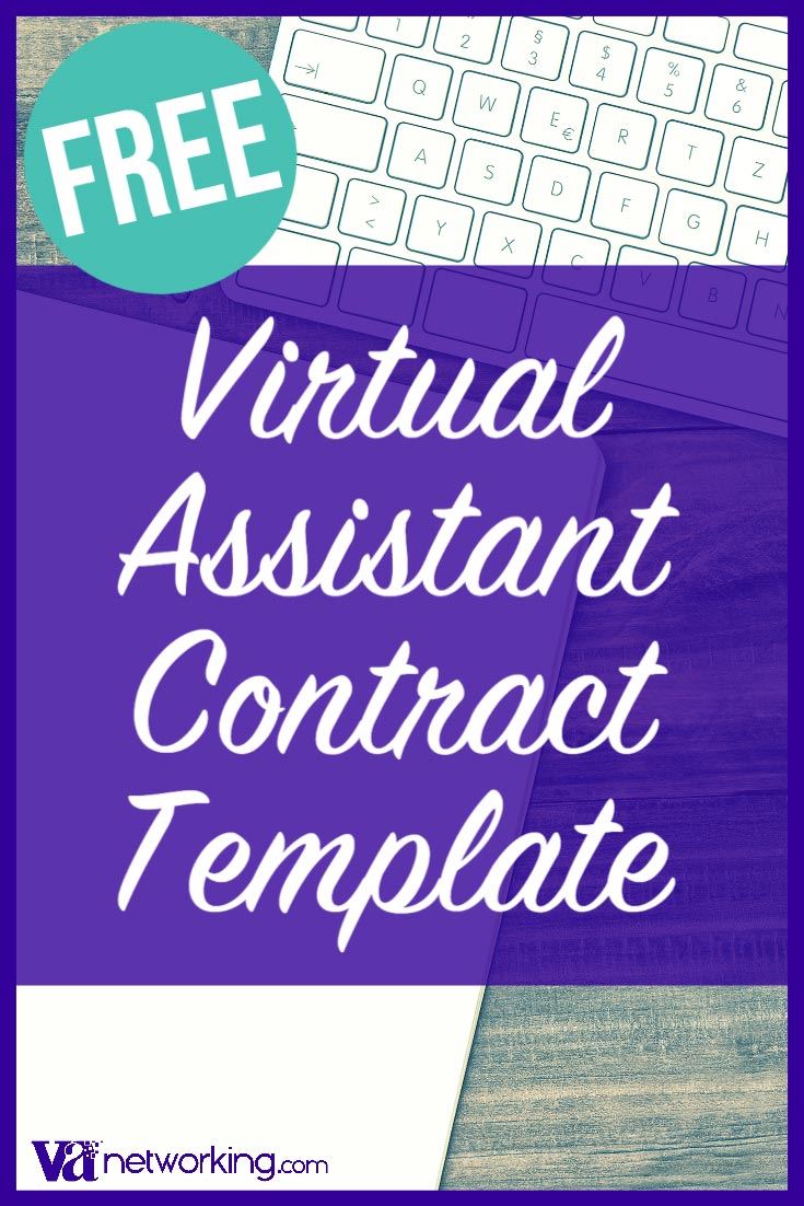 FREE Virtual Assistant Contract Template