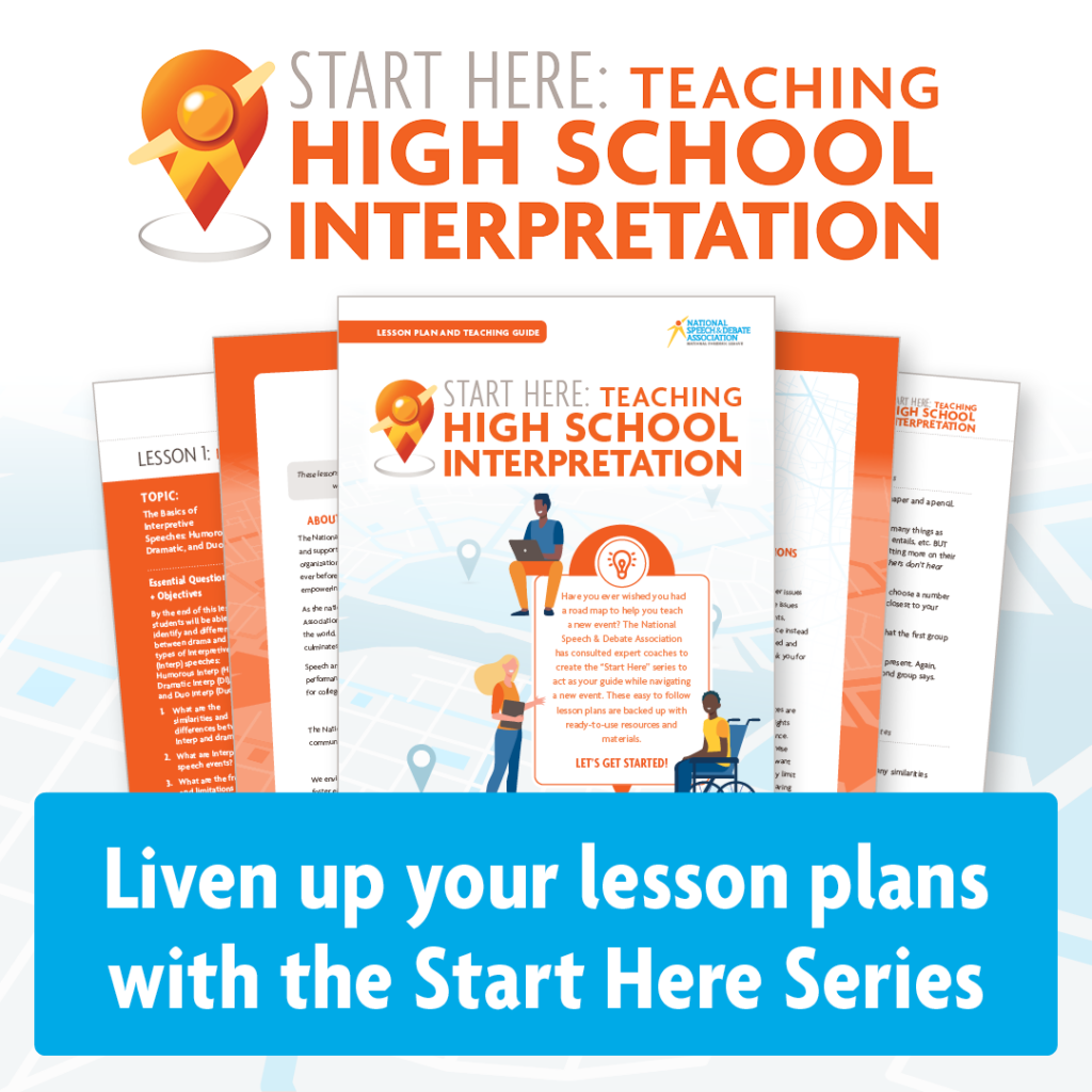 Start Here: Teaching High School Interpretation